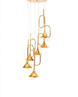 Gold finished Ceiling Lamp