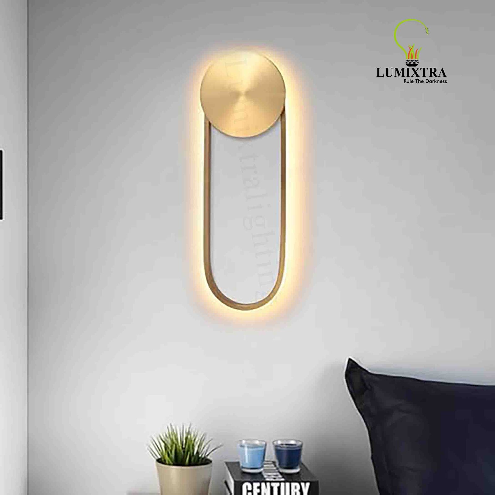 Eclectic Glow LED Wall Lamp