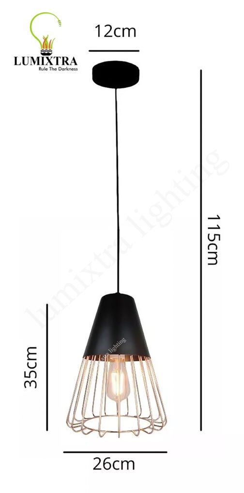 ALUMINIUM LED HANGING LIGHT Restaurant Cone Shape Pendant Light - Image 9